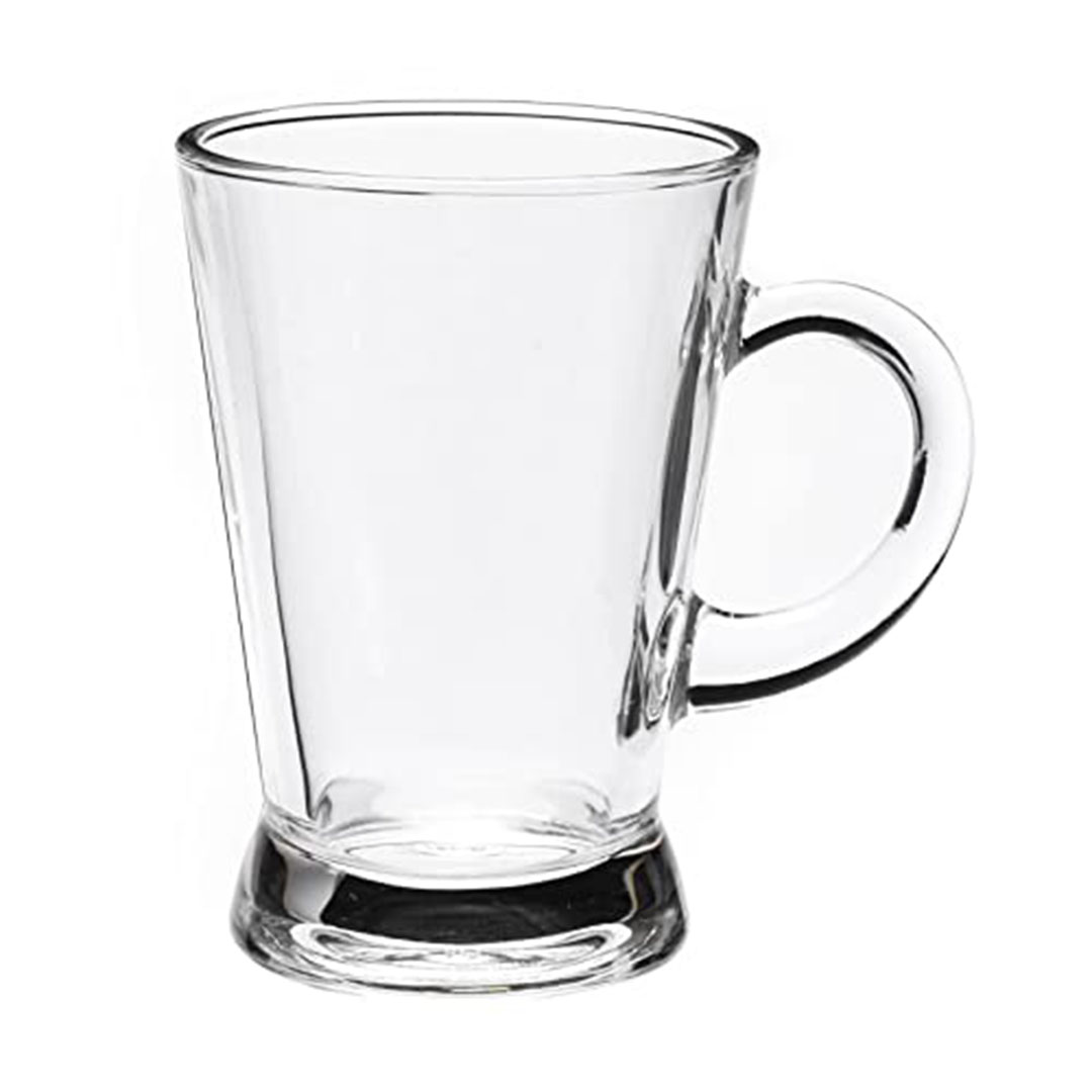 طقم اكواب زجاجي سادة - 3 قطع - 180 مل