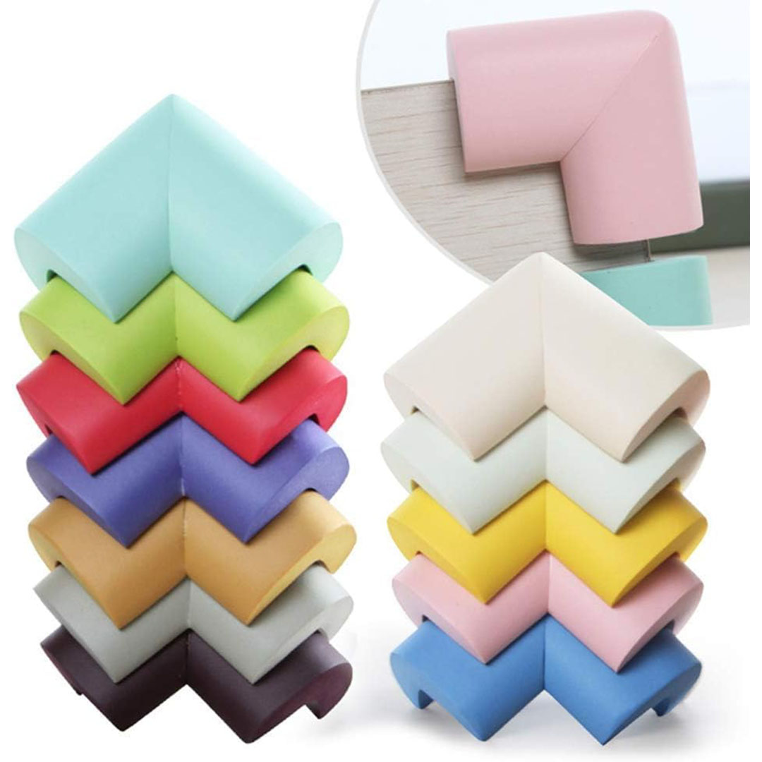 واقي زوايا فوم - 16 قطعة - متعدد الاوان