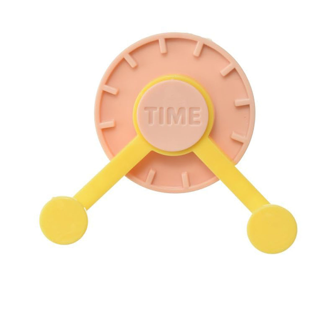 هوك لتعليق الفوط بالحمام بلاستيك - أصفر