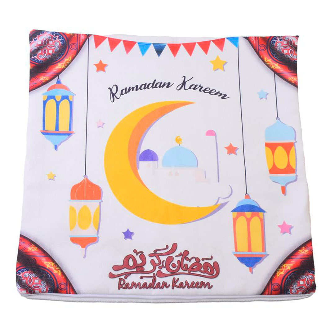 طقم اغطية وسائد قماش مزخرفة - 2 قطعة - 40 × 40 سم - 37