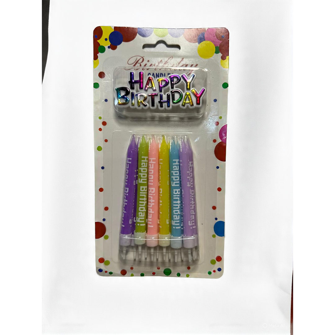 شمع اعياد ميلاد - 12 قطعه - ابيض - RAM16-315