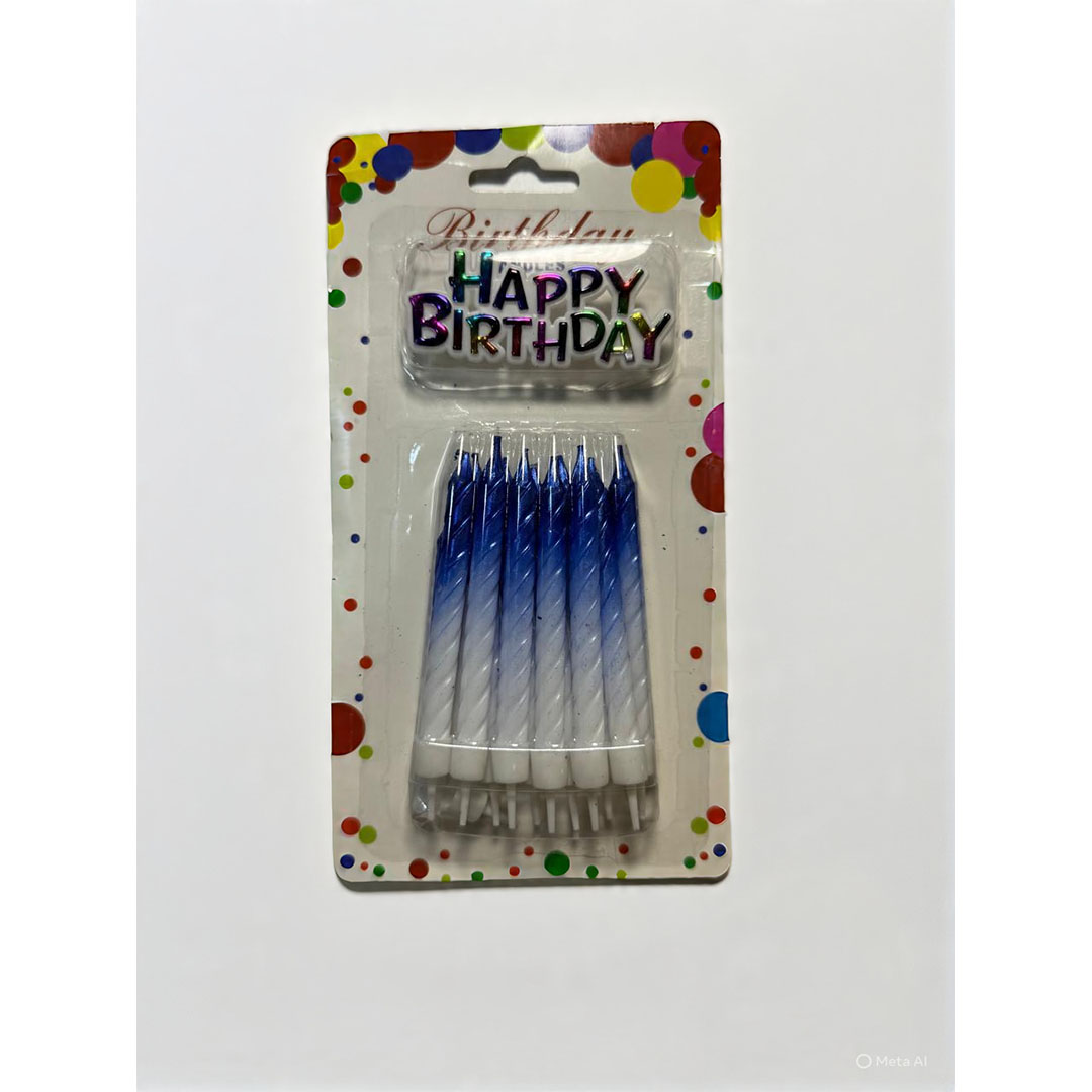 شمع اعياد ميلاد - 12 قطعه - بينك - RAM16-317