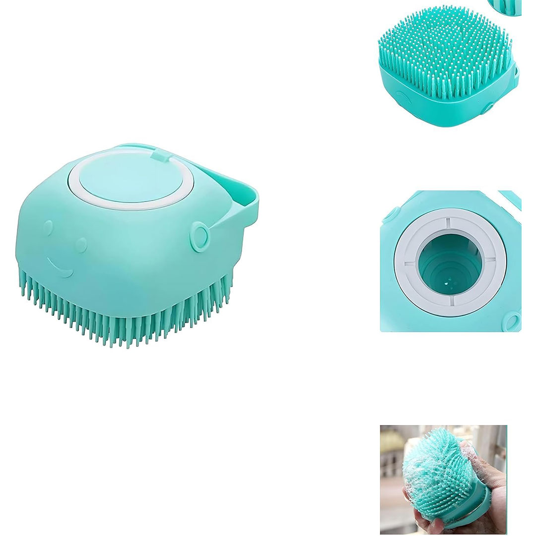 فرشاة سيليكون للحيوانات