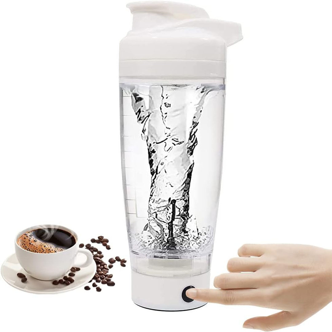 كوب خلط كهربائي - 730 مل - أبيض