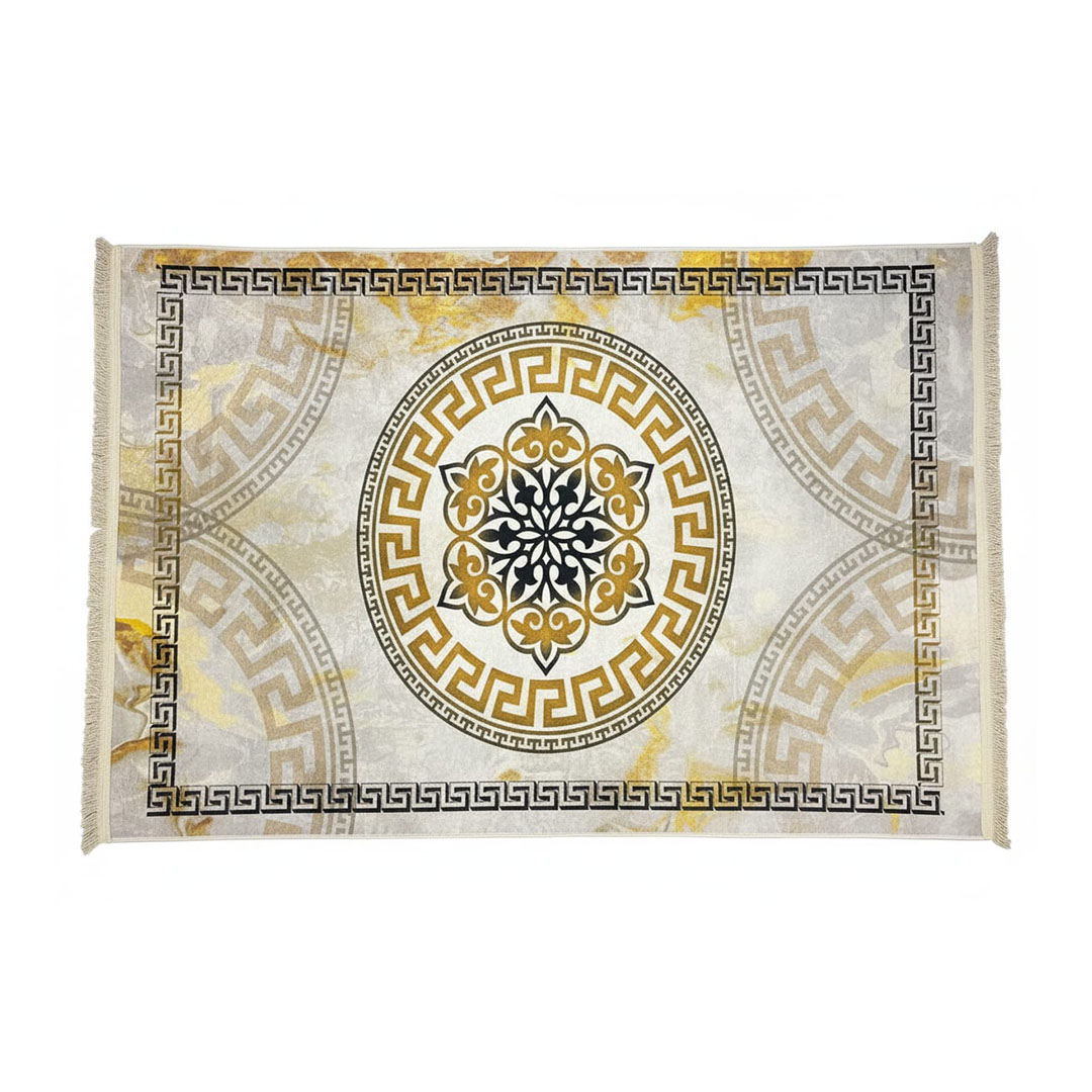 سجادة قطيفة كبيرة - 150*202 سم - متعدد الالوان - RAMT13-143