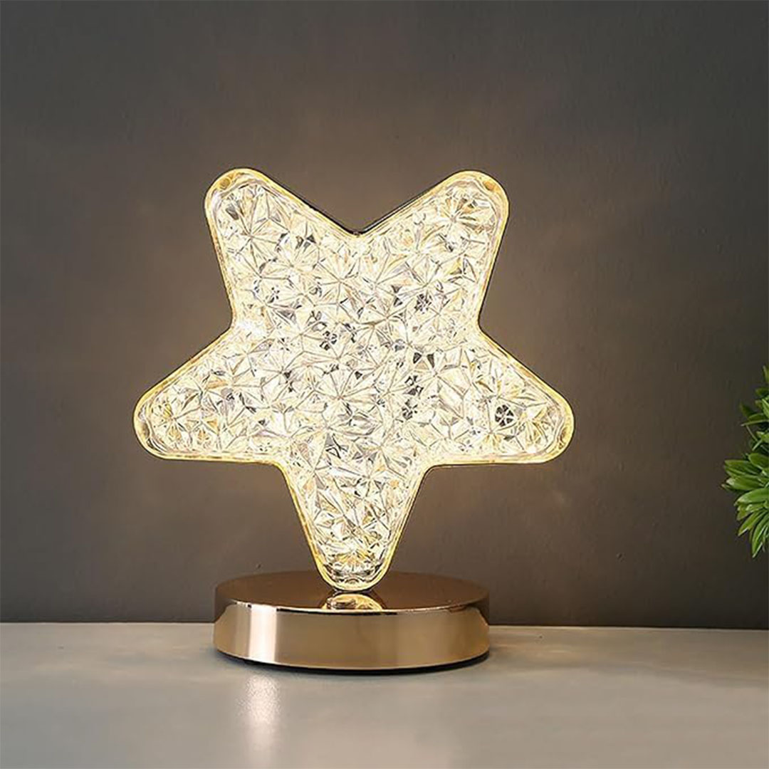 أباجورة مكتب تاتش - 3 الوان - ذهبي