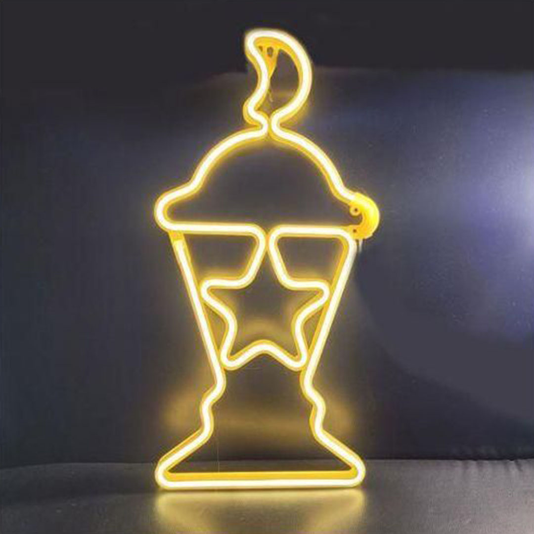 زينة رمضان مضيئة شكل فانوس - 68 سم