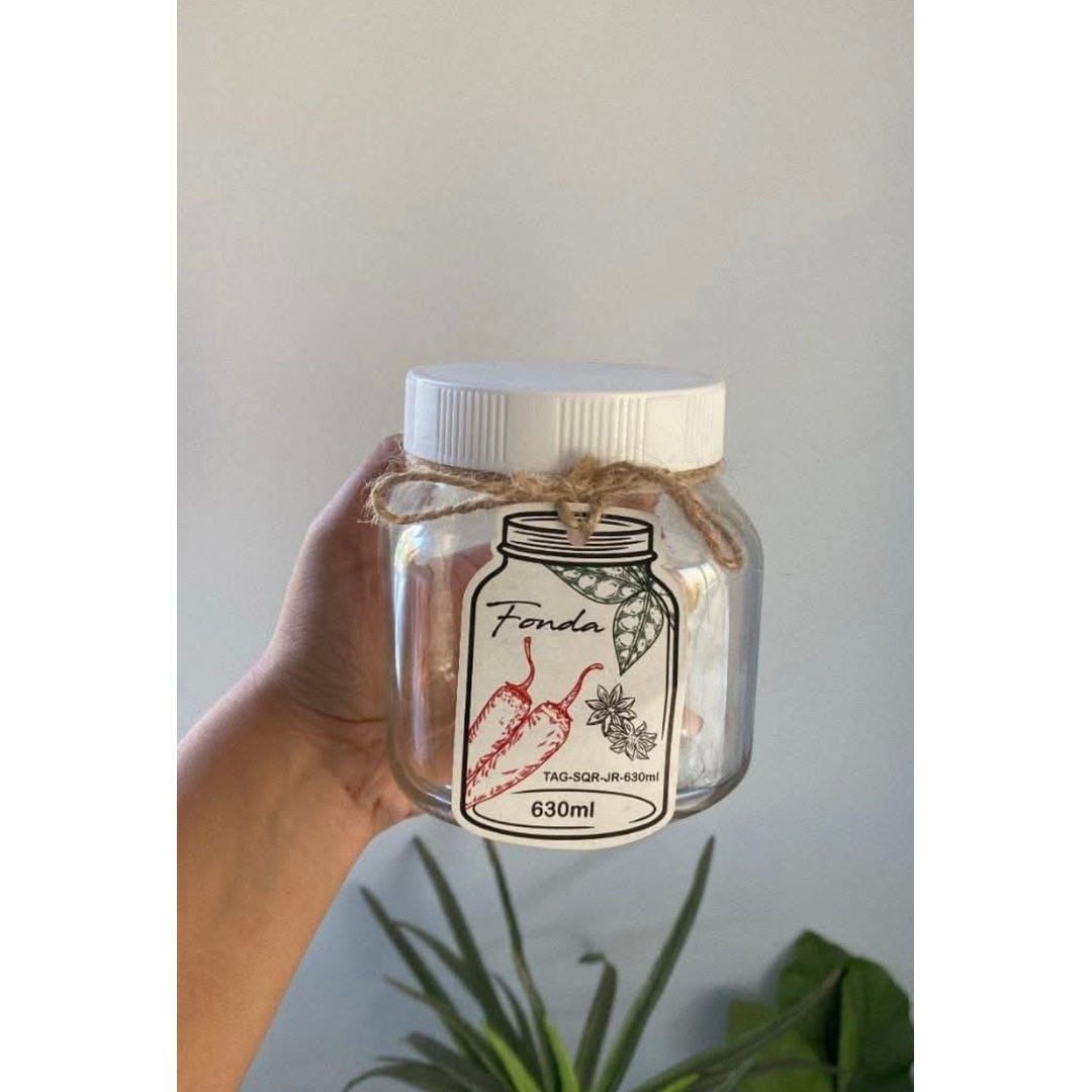 برطمان زجاج من فوندا - 630 ملي