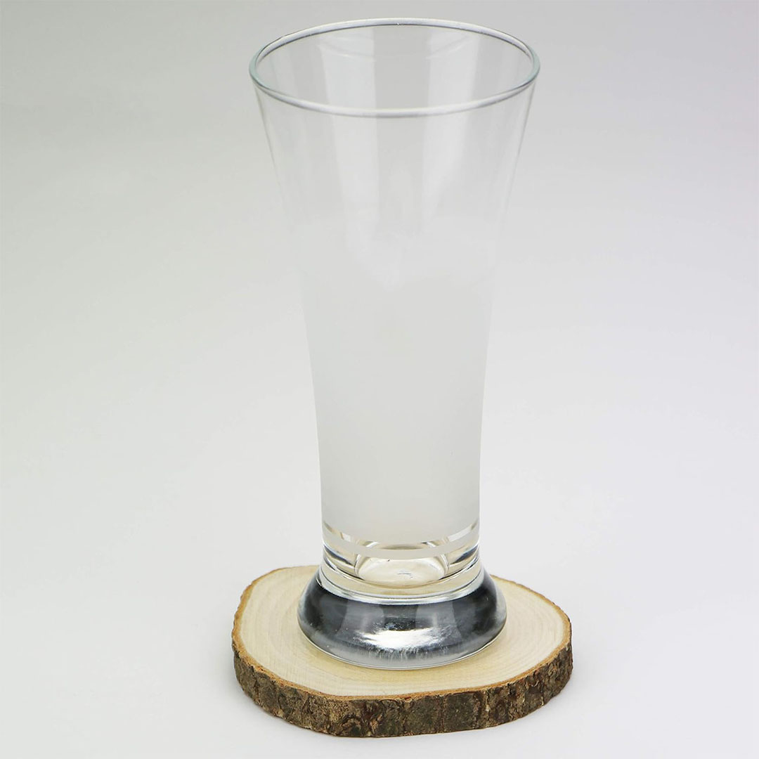 كوستر خشبي للأكواب - 8 قطع