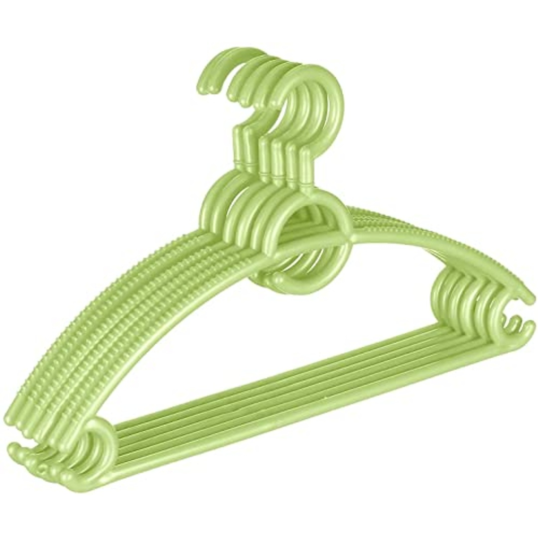 6 قطع شماعات للملابس - ألوان متعددة