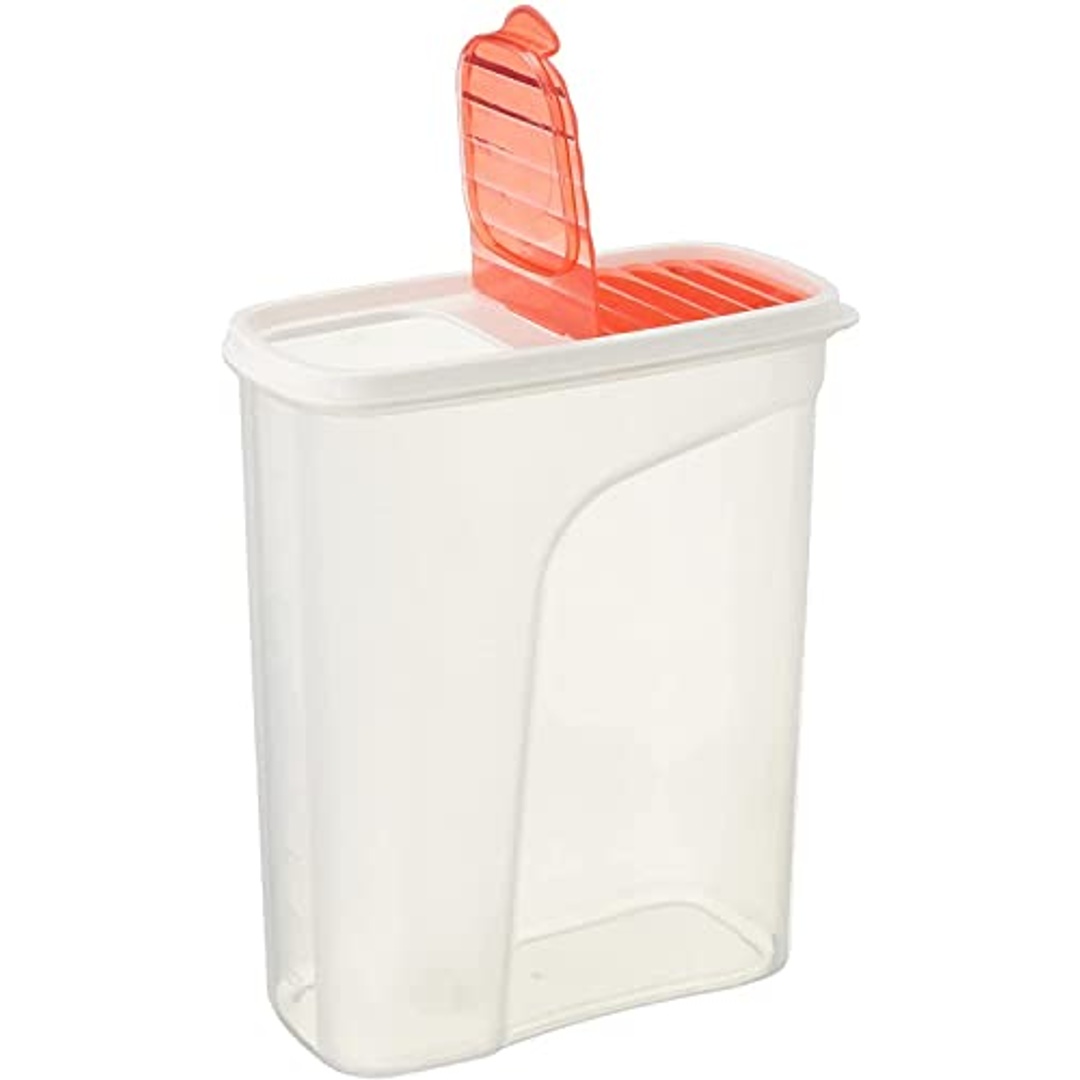 علبة تخزين الحبوب من لمسة بلاست - 23 سم