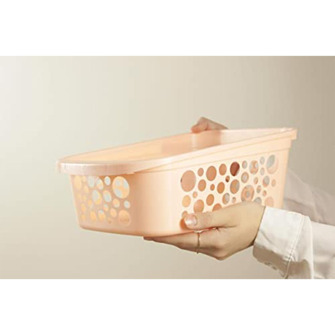 منظم أدراج الثلاجة - رمادي