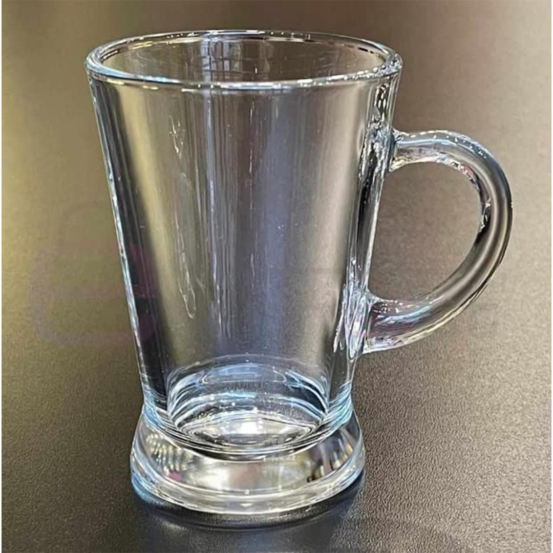 طقم اكواب زجاجي سادة - 3 قطع - 180 مل