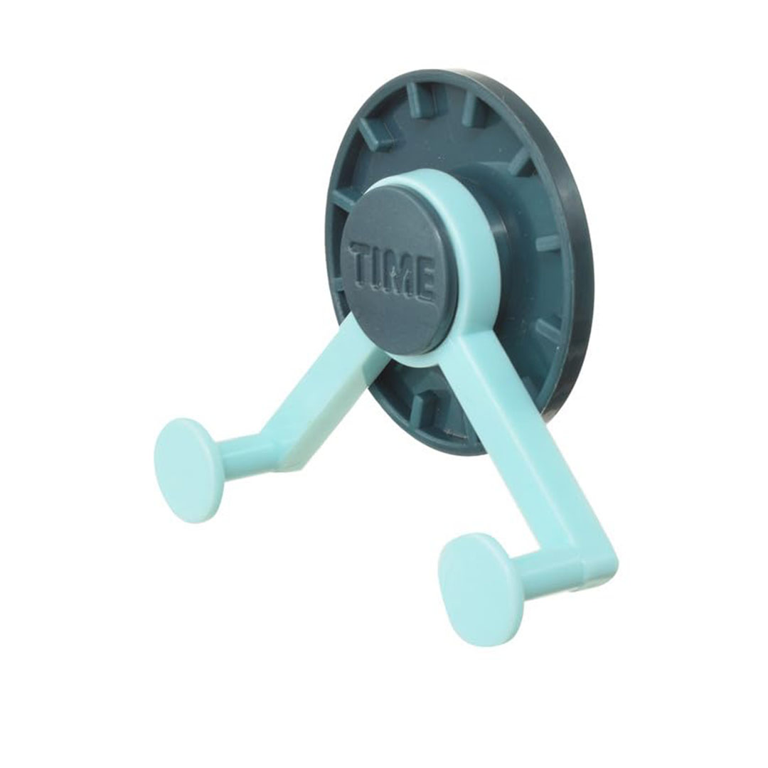 هوك لتعليق الفوط بالحمام بلاستيك - ازرق