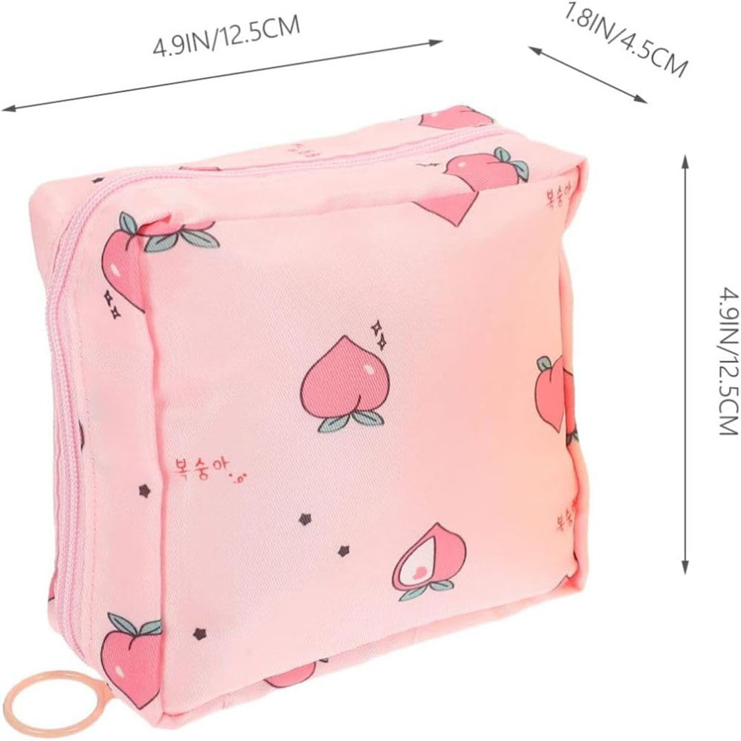 حقيبة تخزين فوط صحية