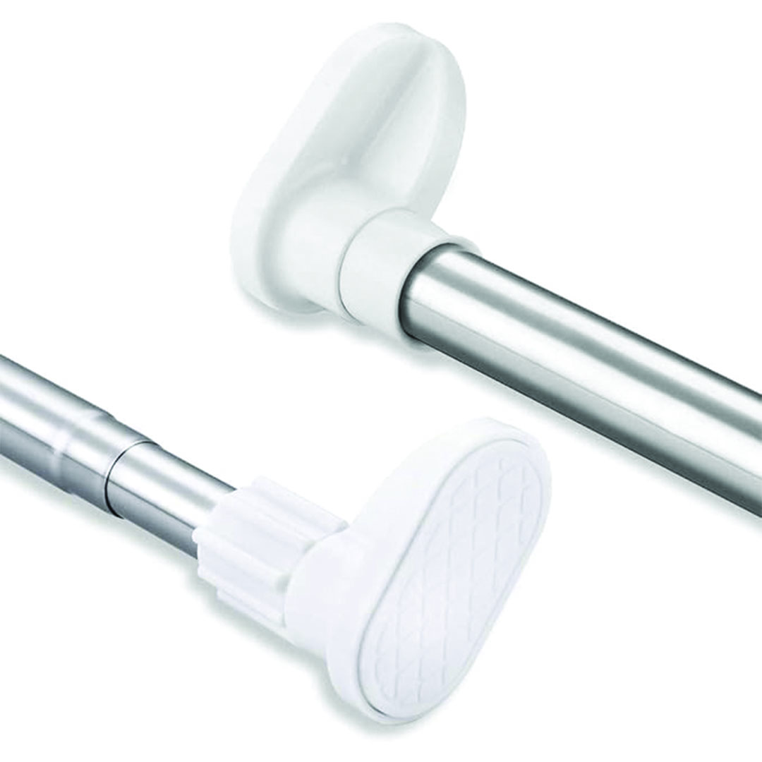 ستارة دش تلسكوبية - 140-200 سم - فضي