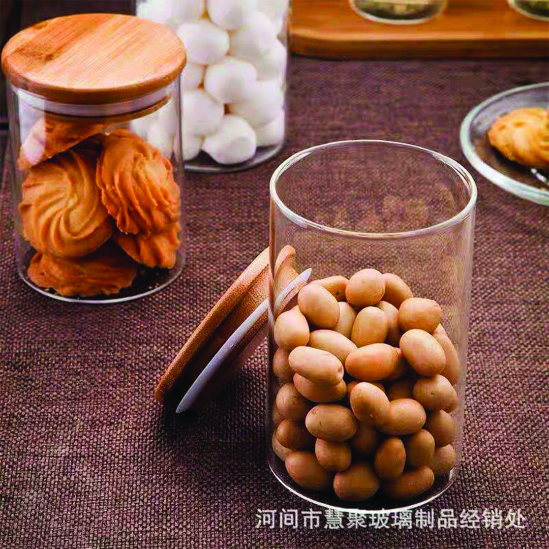 برطمان توابل زجاجي - 300 مللي - شفاف