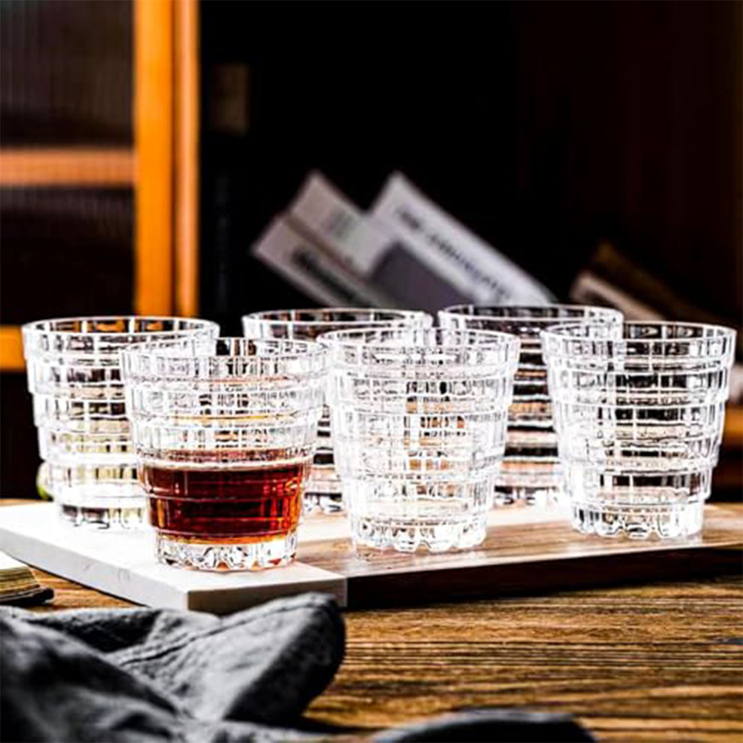 جينيلزا مجموعة اكواب مشروبات فاخرة - 6 قطع