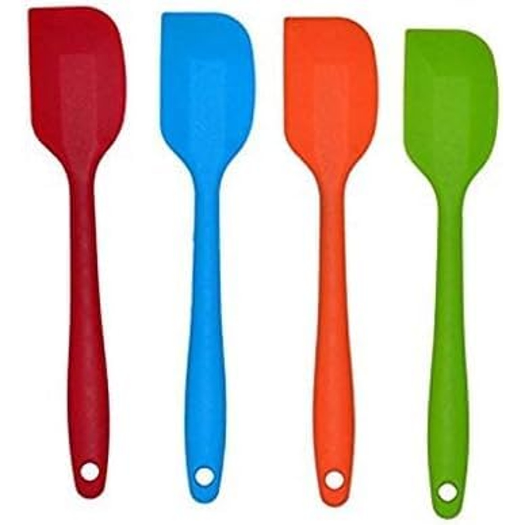 ملعقة سباتيولا سيليكون مقاومة للحرارة - متعدد الألوان