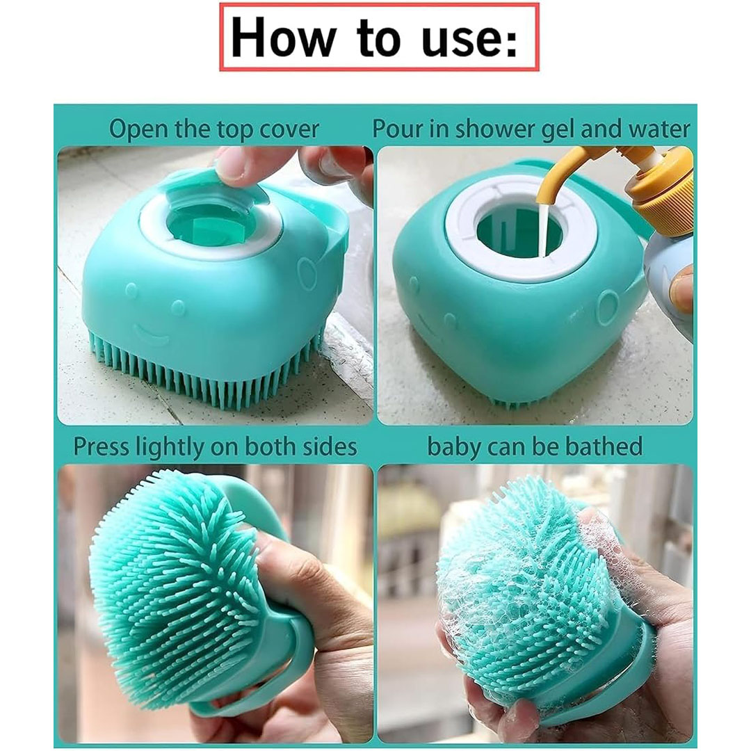 فرشاة سيليكون للحيوانات