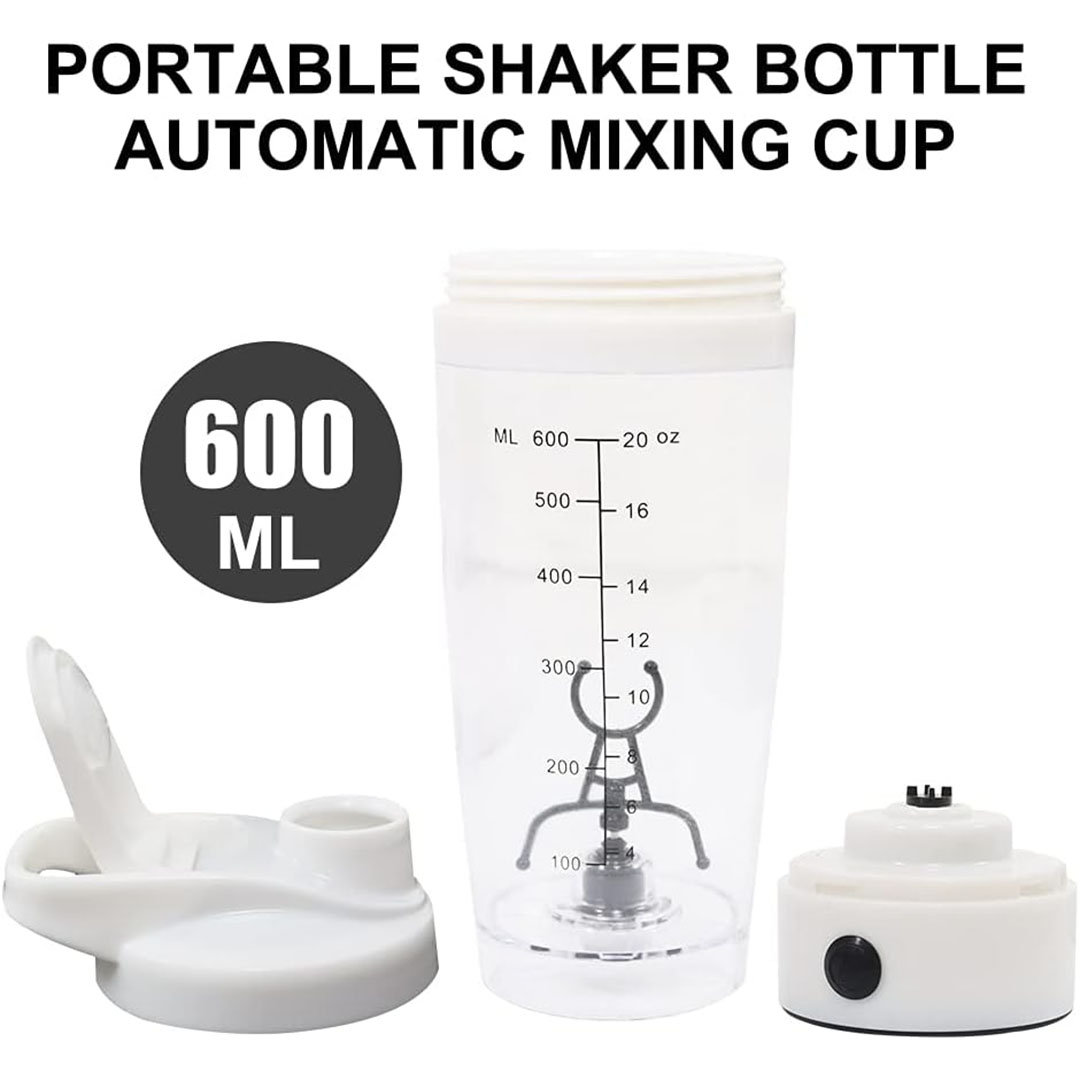 كوب خلط كهربائي - 730 مل - أبيض