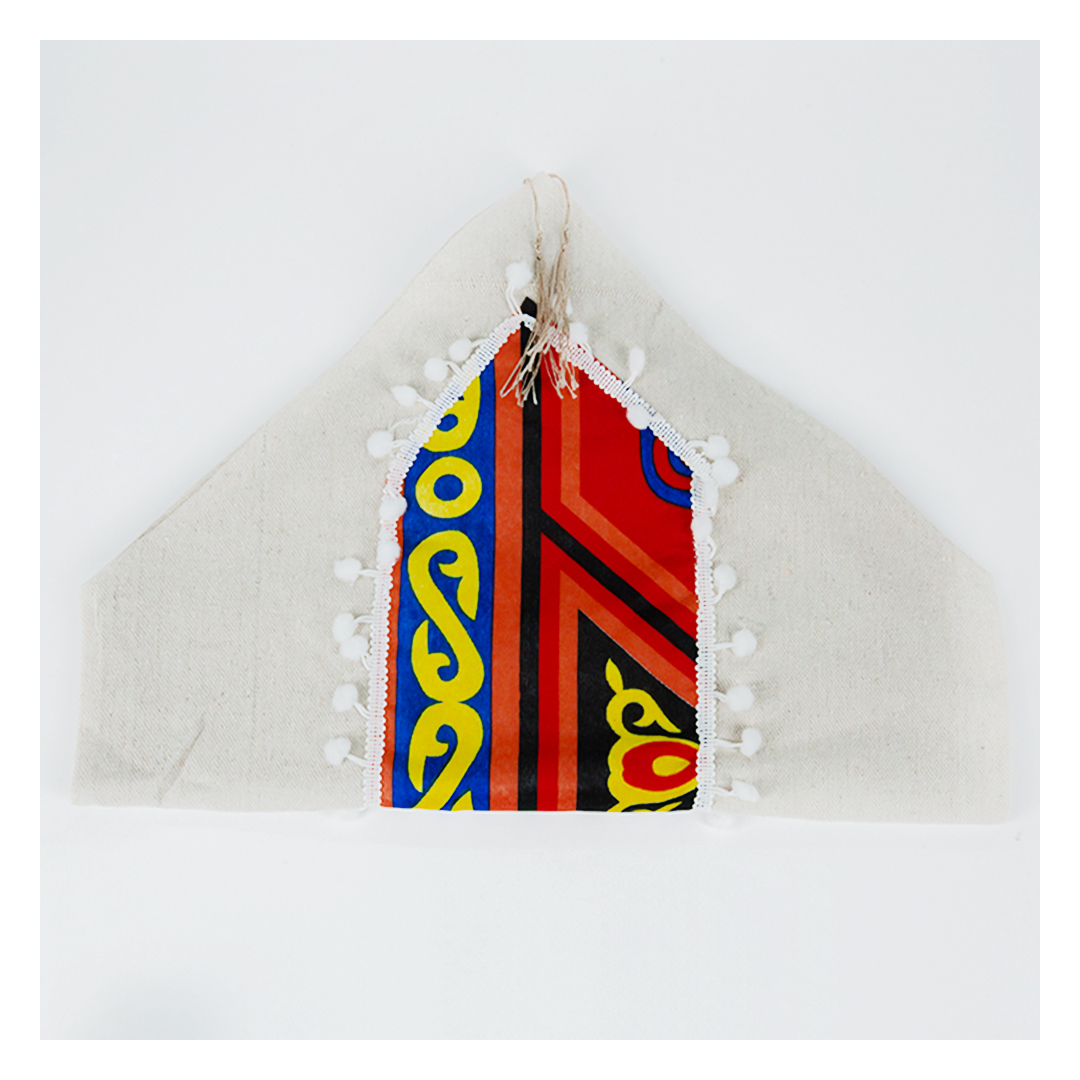 رانر سفرة شكل خيامية - بيج