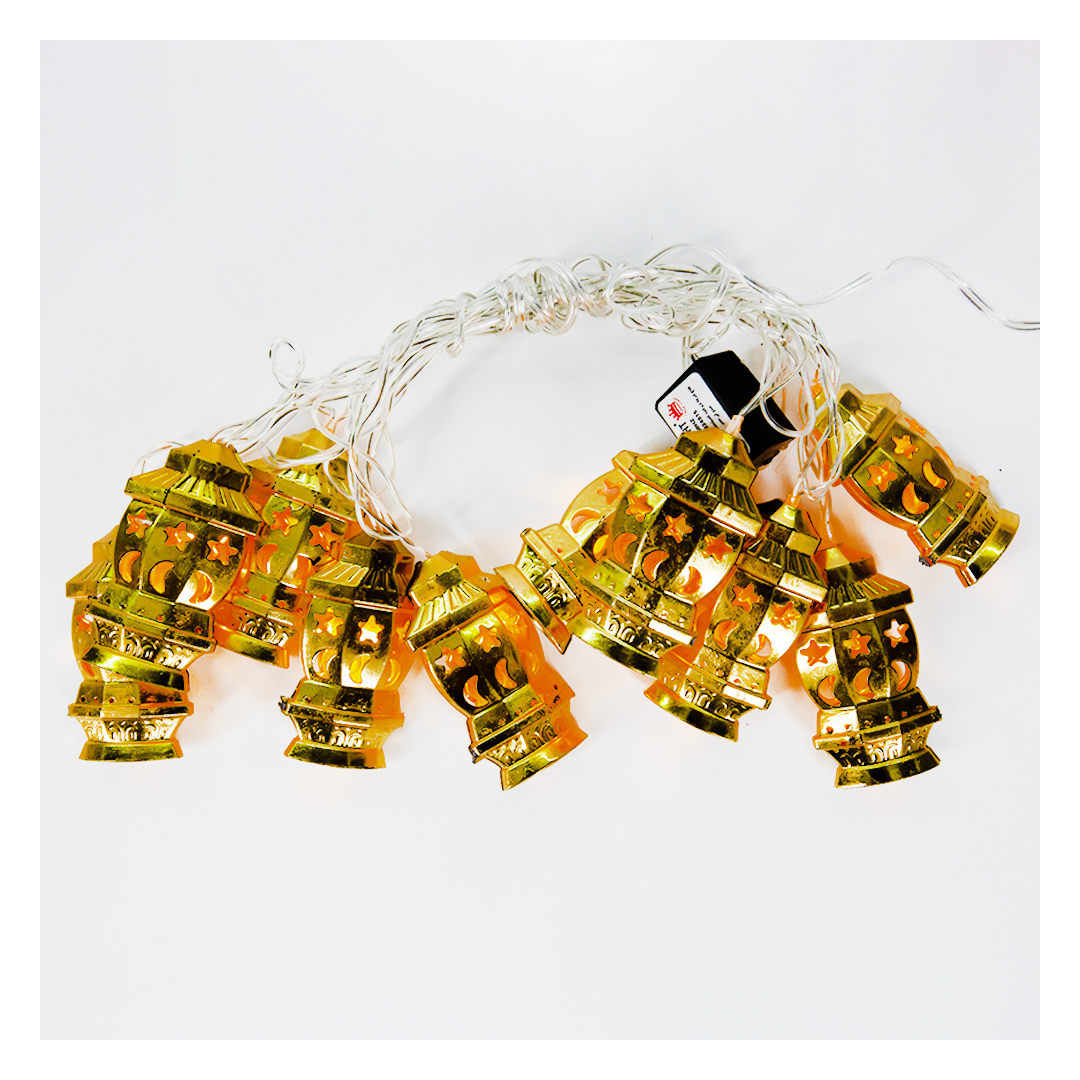 فرع نور شكل فانوس هلال ونجمة - 3 متر