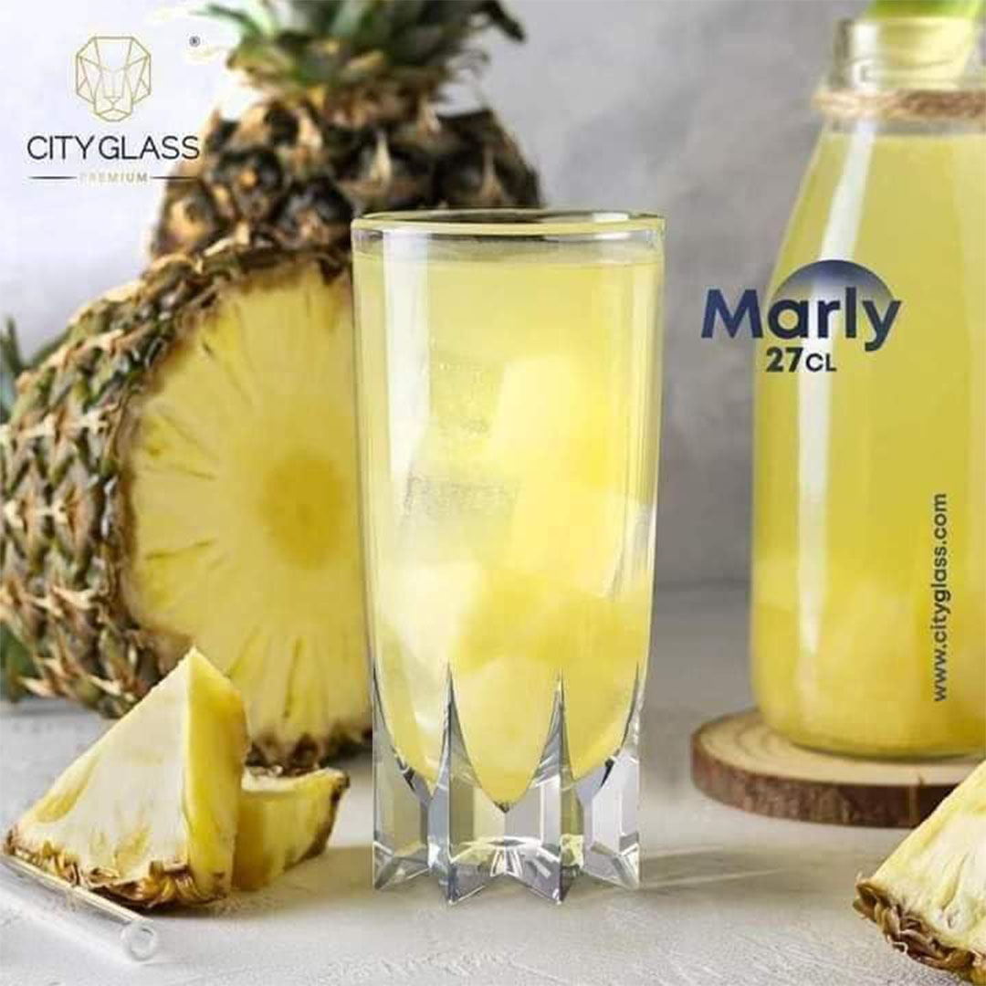 شوب عصير ومياة مارلي من سيتي - 6 قطع