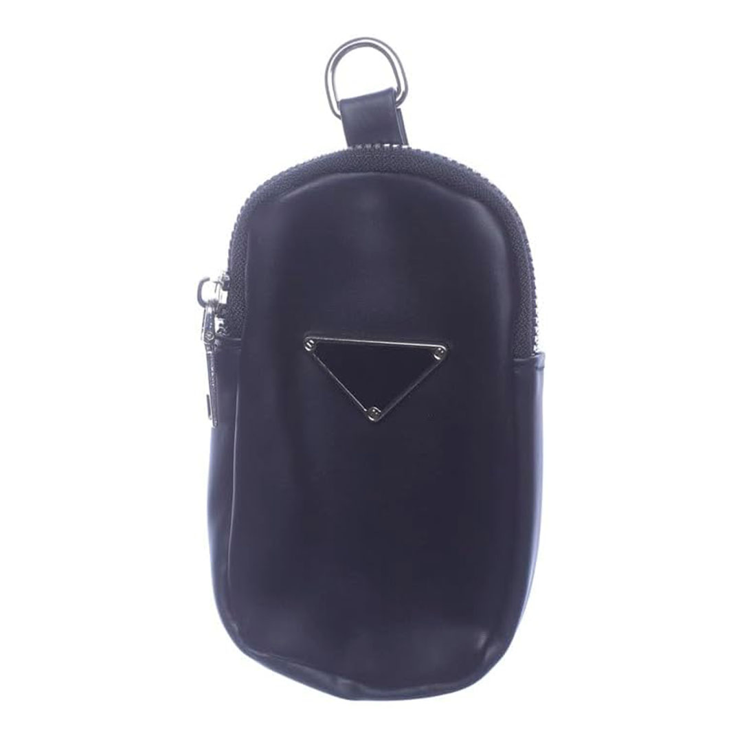 شنطة كروس شمواه للنساء ستراس - أسود/فضي - 205-1