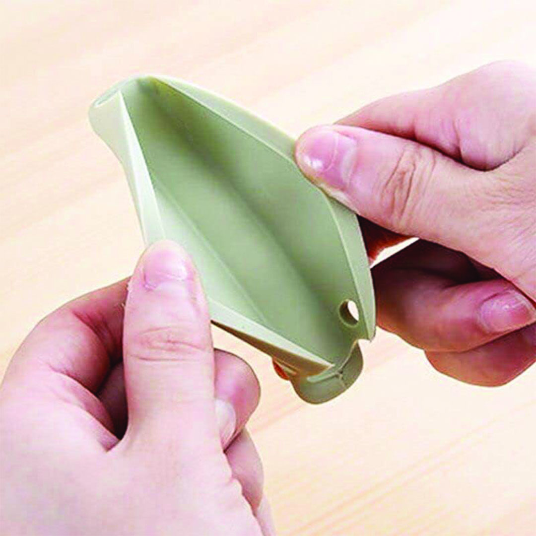 مقبض كيس بلاستيكي من السيليكون - 3 قطع - متعدد الألوان