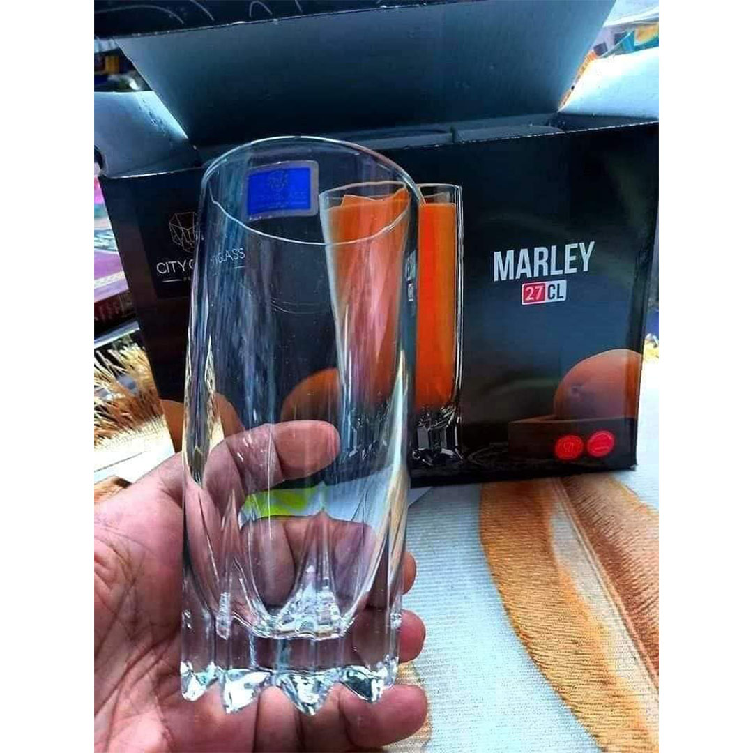 شوب عصير ومياة مارلي من سيتي - 6 قطع