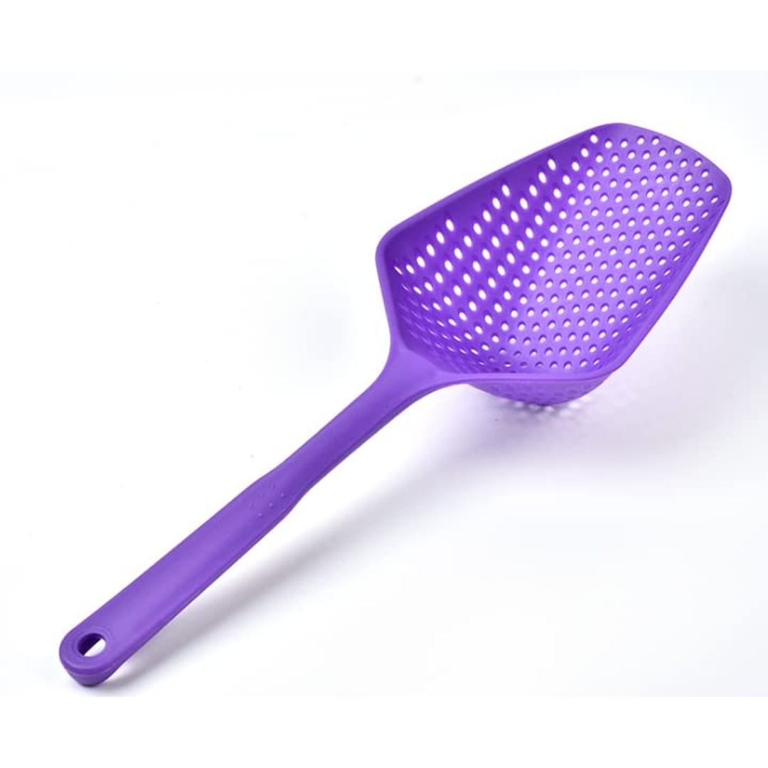 مصفاة بلاستك كبيرة للمكرونة والخضار - موف