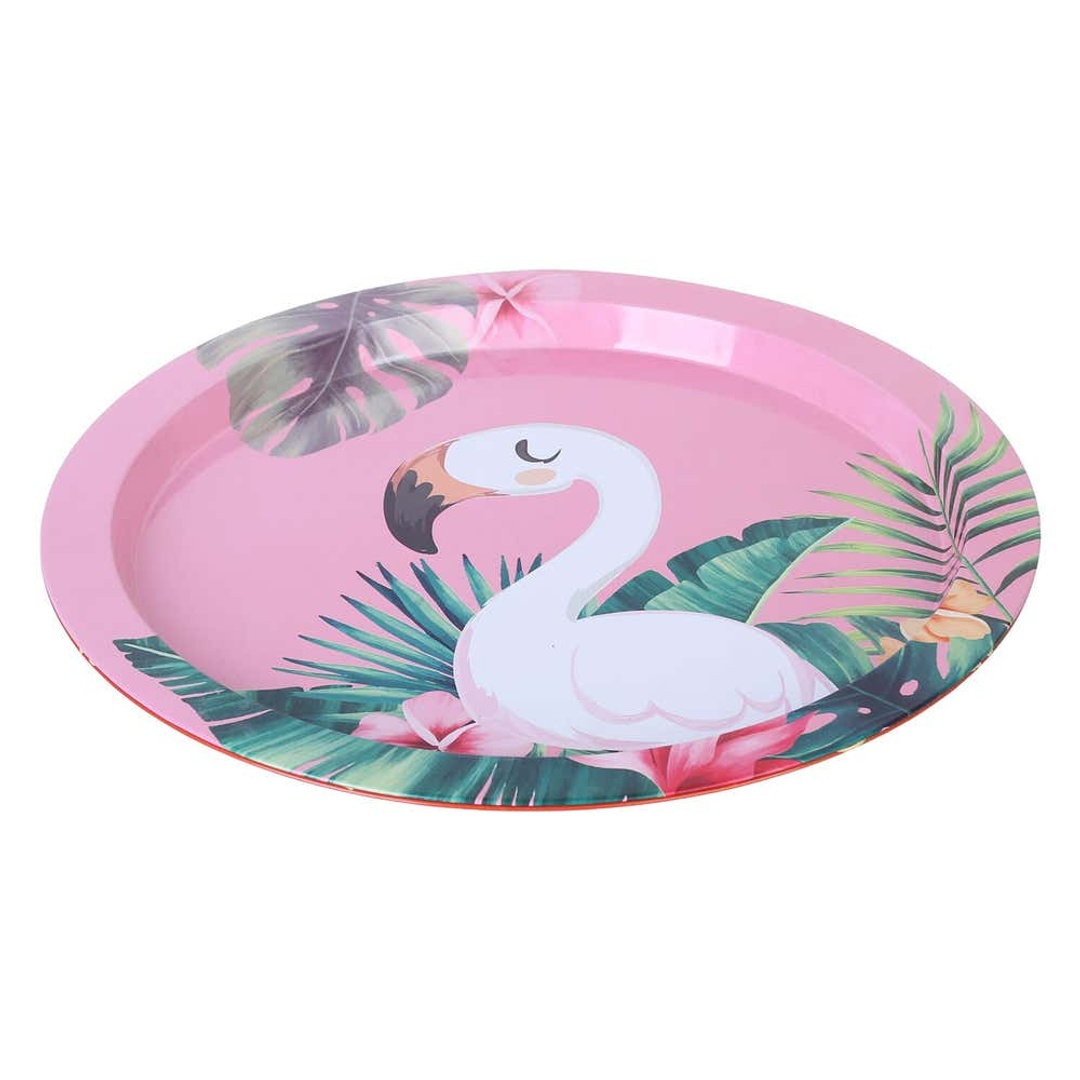 صينية دائرية معدنية 35 سم