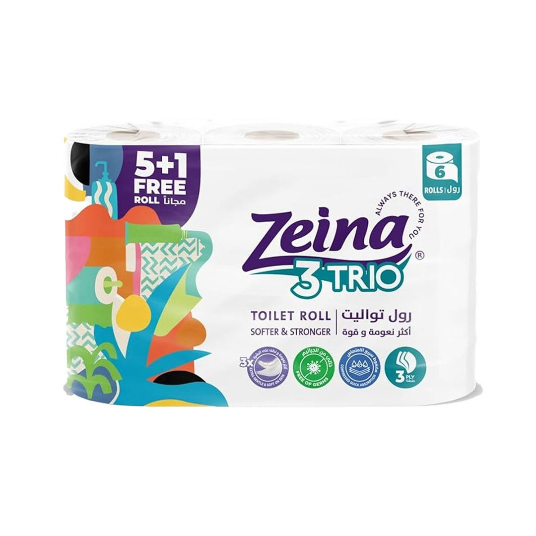 زينه تواليت تريو - 6 بكرة