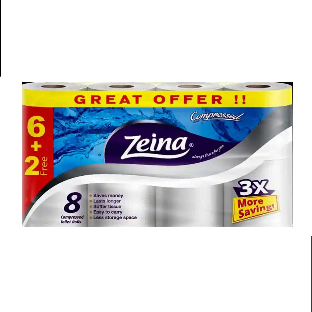 زينه تواليت مضغوط - 6+2 بكره