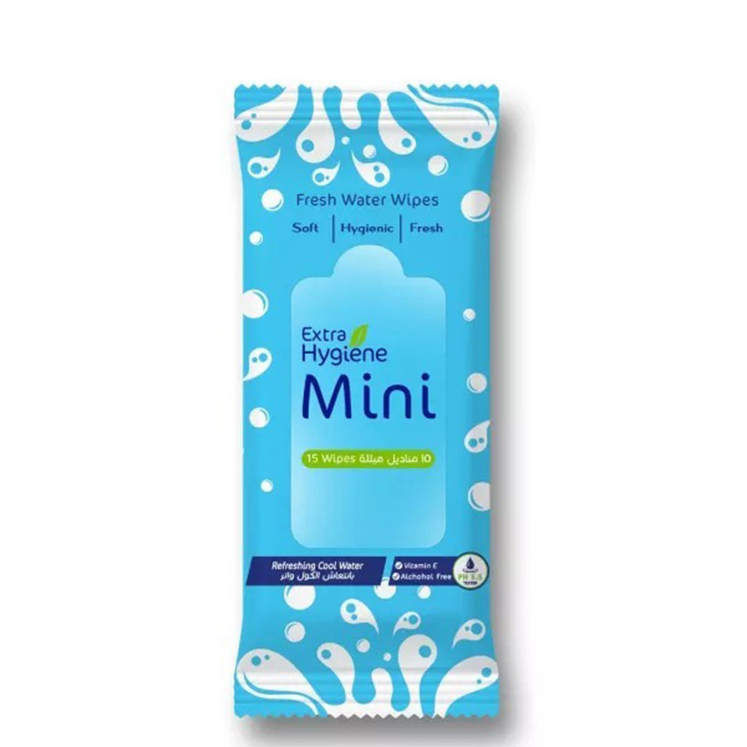 اكسترا هايجين ميني كول واتر - 15 منديل