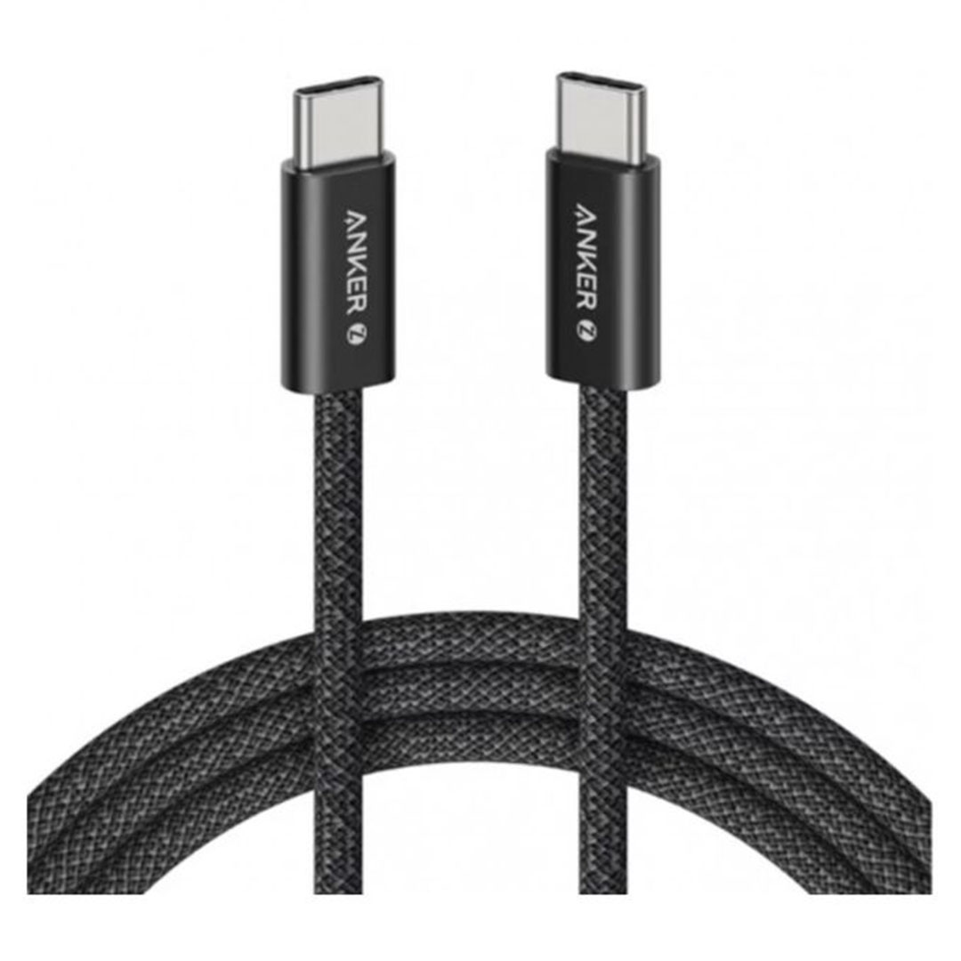 كابل أنكر USB-C /USB-C - أسود - 240 وات - 2 متر - A8060H12