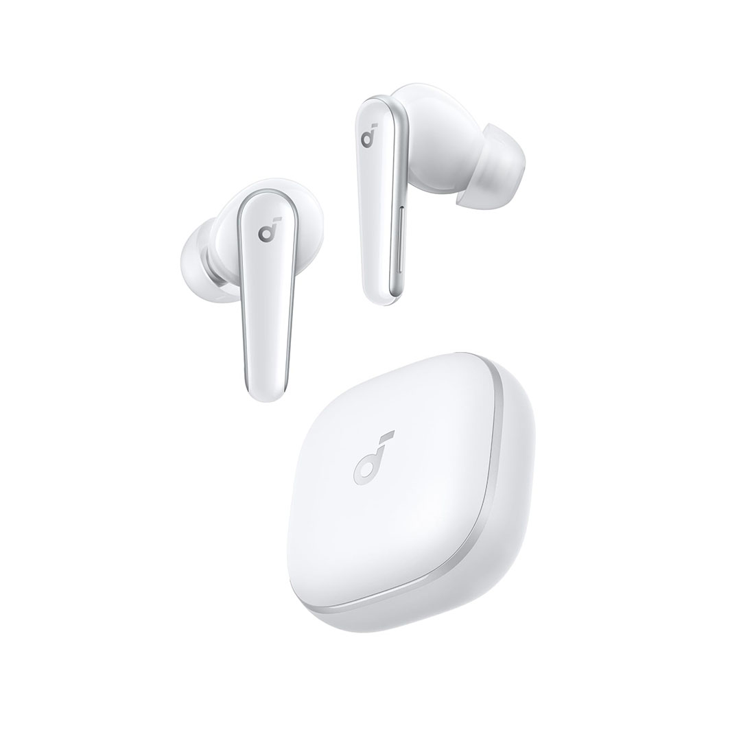 سماعات أذن لا سلكية انكر ساوند كور ليبرتى 5 - بخاصية إلغاء الضوضاء - أبيض - A3957H21