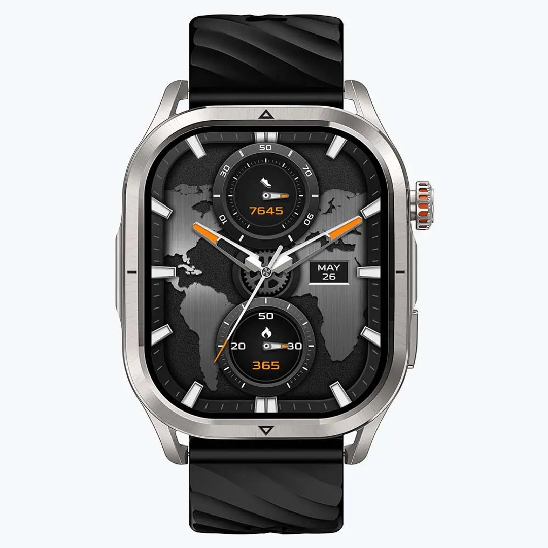 كوسبيت ساعة ذكية P10 ماجيك - 1.96 بوصة - فضي