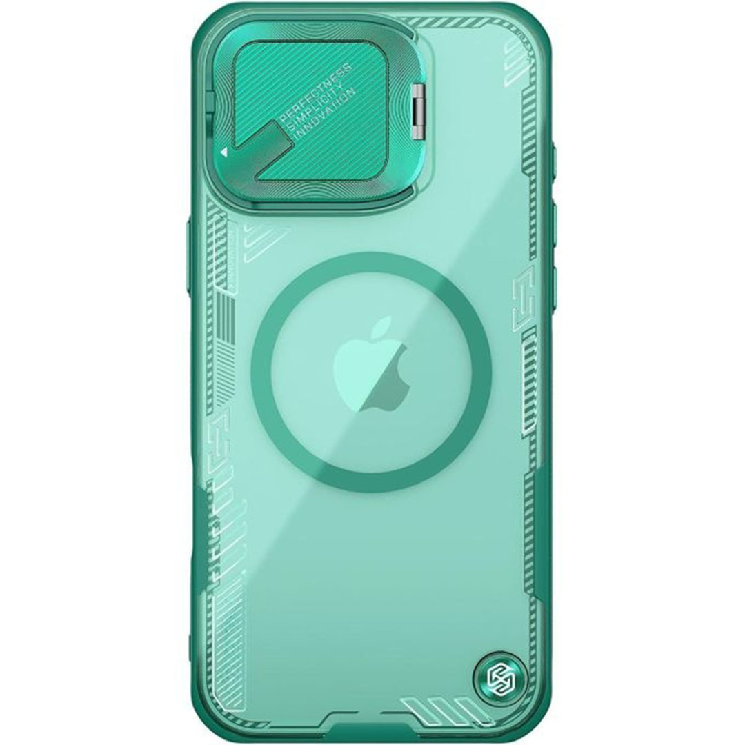 جراب لموبايل ايفون 16 برو ماكس CNC - أخضر