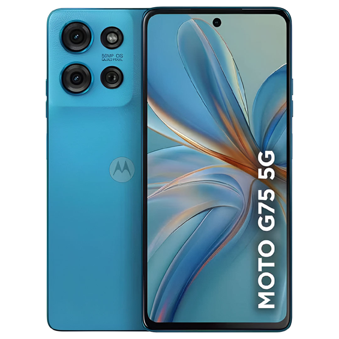 موتورولا G75 موبايل - 256/8 جيجا - شريحتين - أزرق
