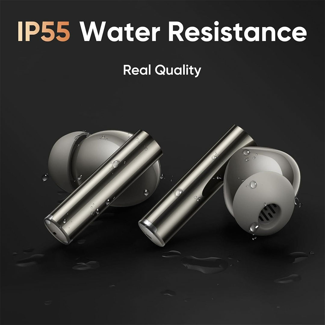 سماعة اذن لا سلكية ريلمى Buds Air 6 Pro - رصاصى - ‎RMA2401