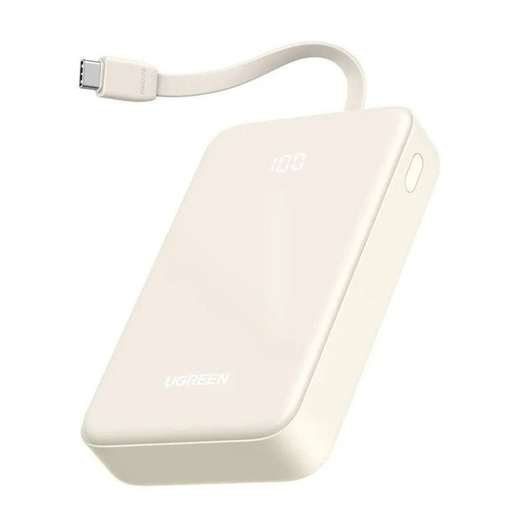 باور بانك يوجرين NEXODE - سعة 20000 مللي أمبير/ساعة - 30 واط - بيج - NEXODE-20K30W