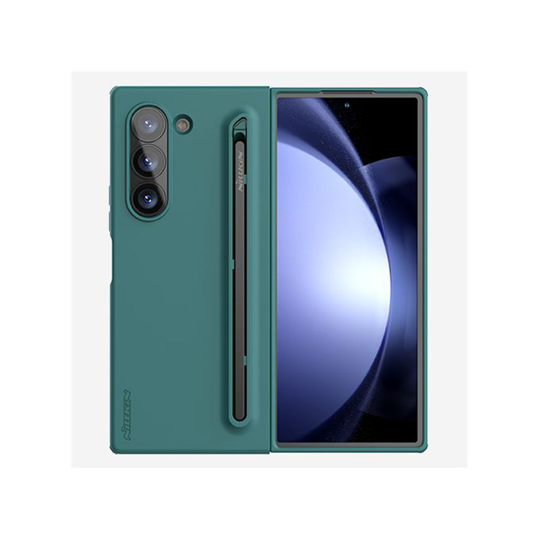 جراب موبايل GALAXY Z FOLD 6 5G من نيلكين مع قلم S PEN - أخضر