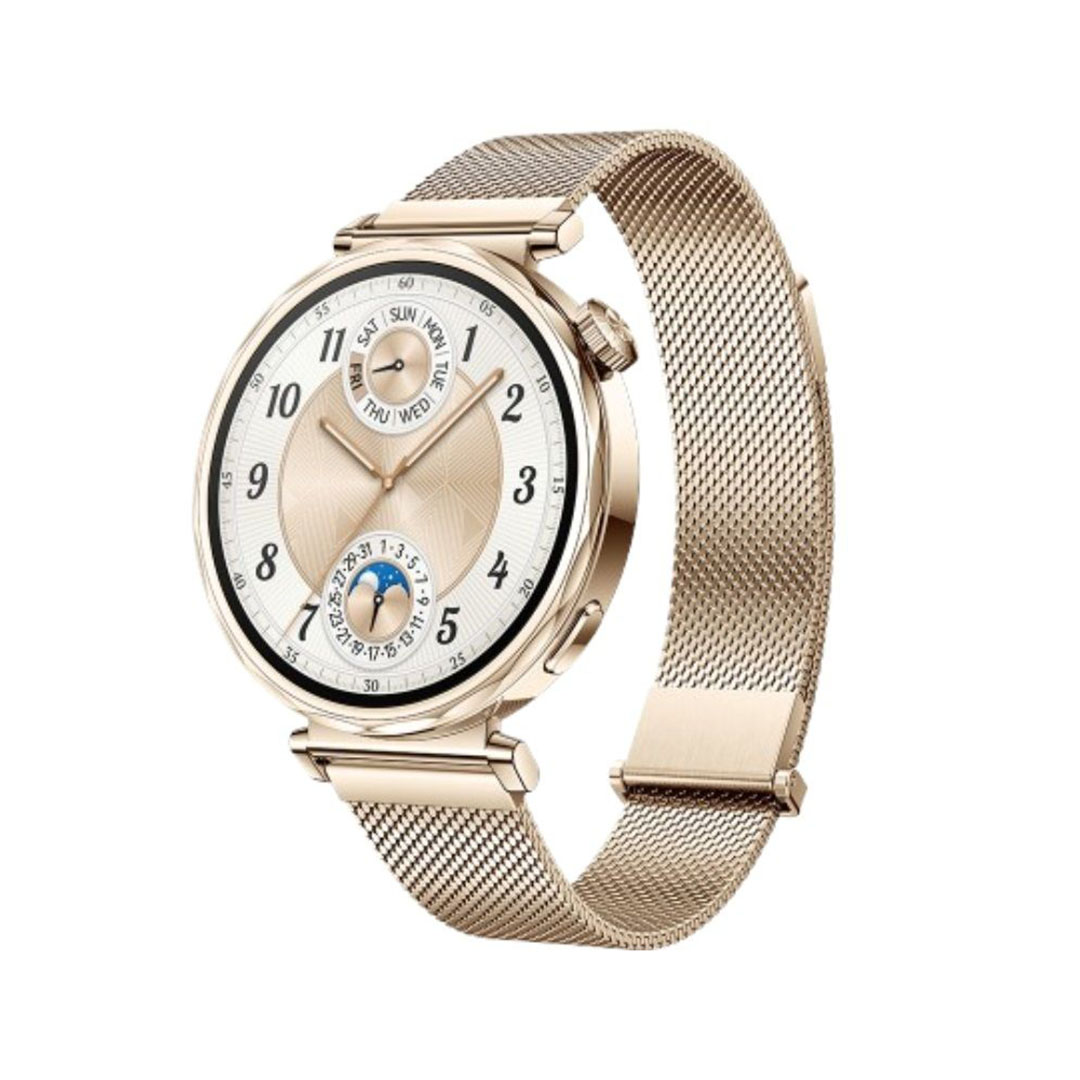 ساعة سمارت هواوي GT5 - 41 ملم - ذهبى