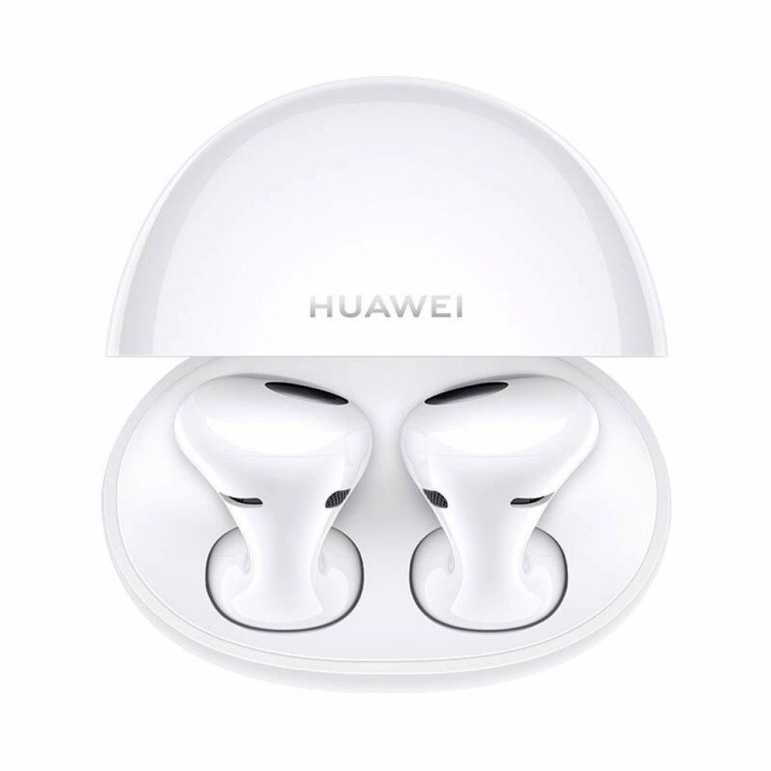سماعات اذن لاسلكية هواوي FREEBUDS 5 بميكروفون - أبيض