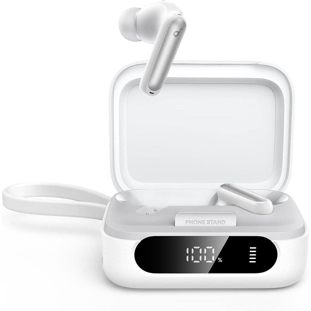 أنكر ساوندكور P41i سماعة مع باور بانك محمول مدمج - أبيض