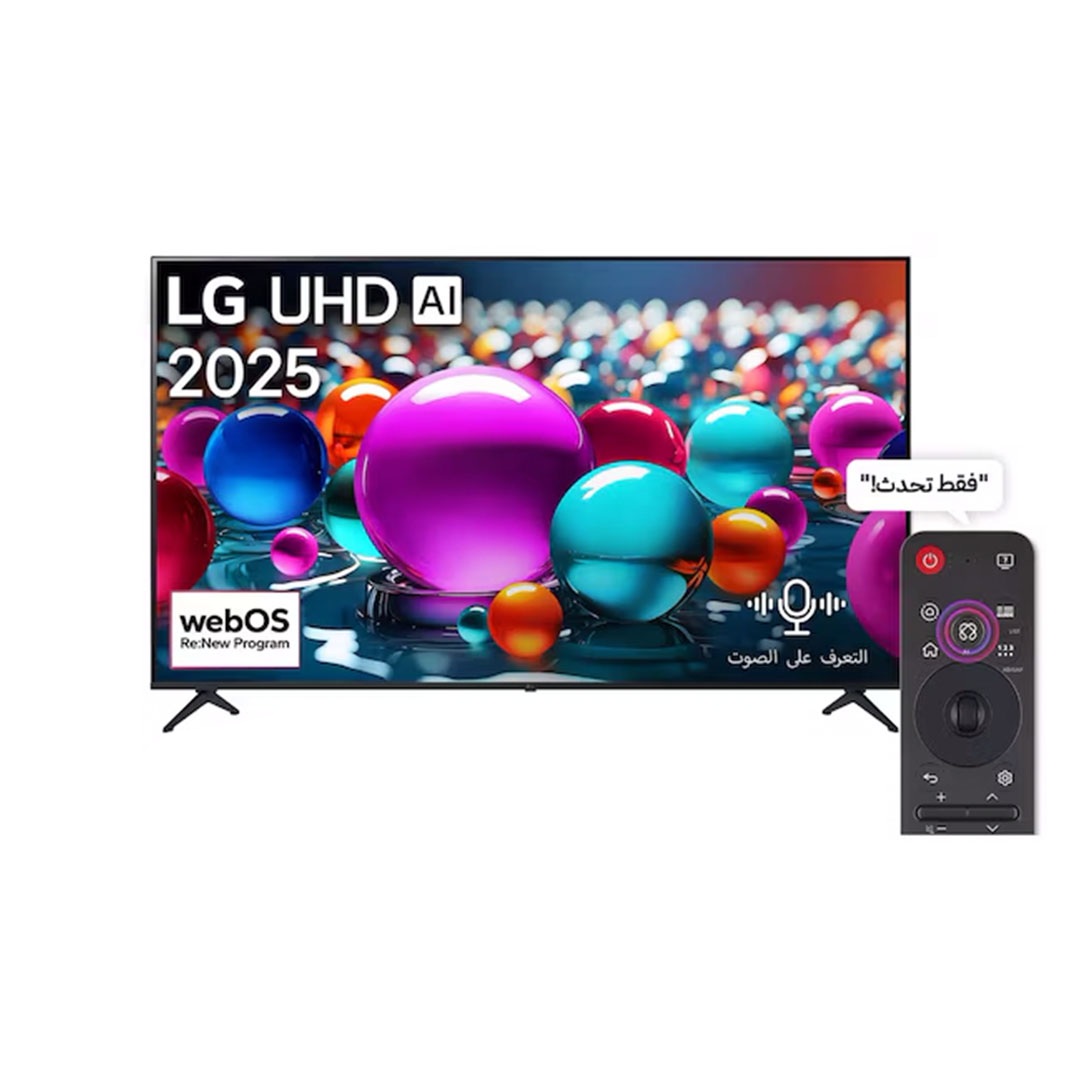 ال جي تليفزيون UHD سمارت - 55 بوصة - LED بريسيفر داخلي - Magic Remote - 55UA851C0LC