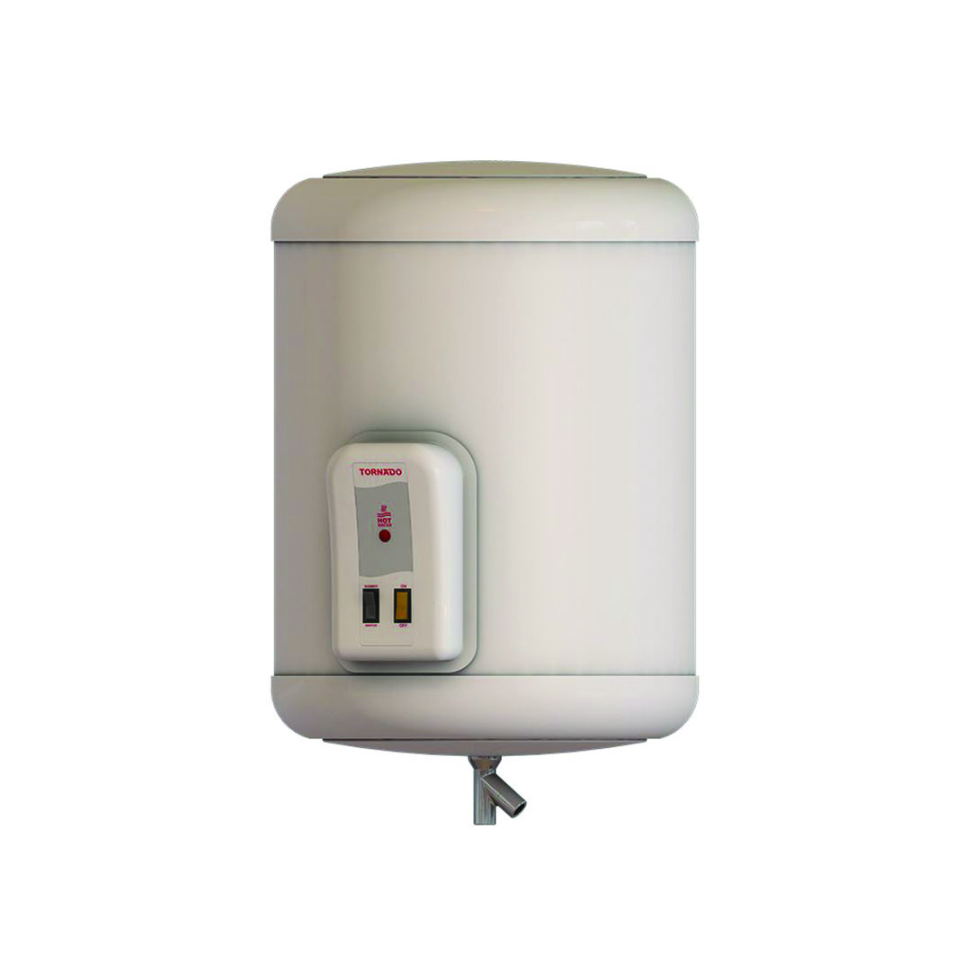 Tornado سخان مياة كهرباء - 55 لتر - أوف وايت - EHA-55TSM-F