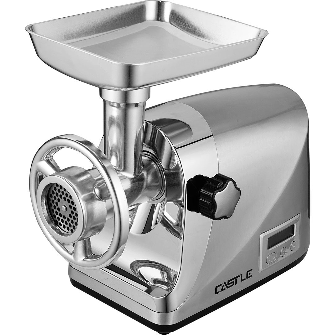 مفرمة لحوم كهربائية كاسيل - 3600 وات - 5 وظائف - ديجيتال - MGA3600 - فضي